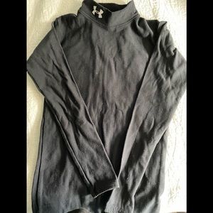 Boys YLG cold gear black shirt